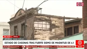 Viejas casonas históricas y balcones en mal estado pueden colapsar con un fuerte sismo. Video: Canal N
