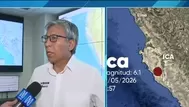 Jefe del IGP: Sismo de 6.1 en Ica fue una alerta para reforzar cultura de prevención
