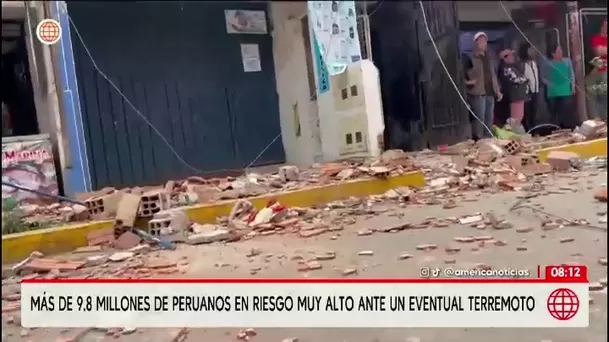 Riesgo de sismo de gran magnitud en el Perú/ América Noticias Riesgo de sismo de gran magnitud en el Perú/ América Noticias