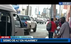 Sismo de magnitud 4.7 se registró esta tarde en Huarmey  - Noticias de ancash