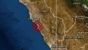 Temblor de magnitud 4.8 sacudió Cañete esta mañana sin causar daños. Foto: Andina / Video: Canal N