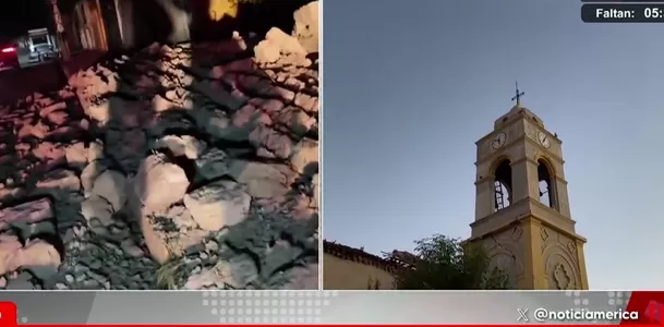 Sismo de magnitud 5.1 en Junín deja seis muertos y 20 heridos. Foto: América Noticias Sismo de magnitud 5.1 en Junín deja seis muertos y 20 heridos. Foto: América Noticias