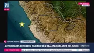 Sismo de magnitud 5.1 se registró frente a Pisco