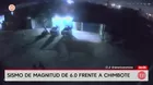 Sismo de magnitud 6.0 sacude Chimbote y causa gran alarma