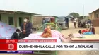 Sismo en Piura: Familias durmieron en las calles de Sullana ante réplicas