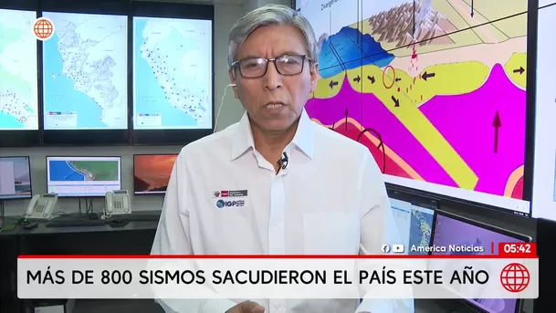Sismos en el Perú: Más de 800 sismos se registraron durante este año. Foto: América Noticias