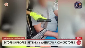 Extorsionadores amenazan a trabajadores de empresa de transportes Santa Rosita en SJL. Foto y video: América Noticias