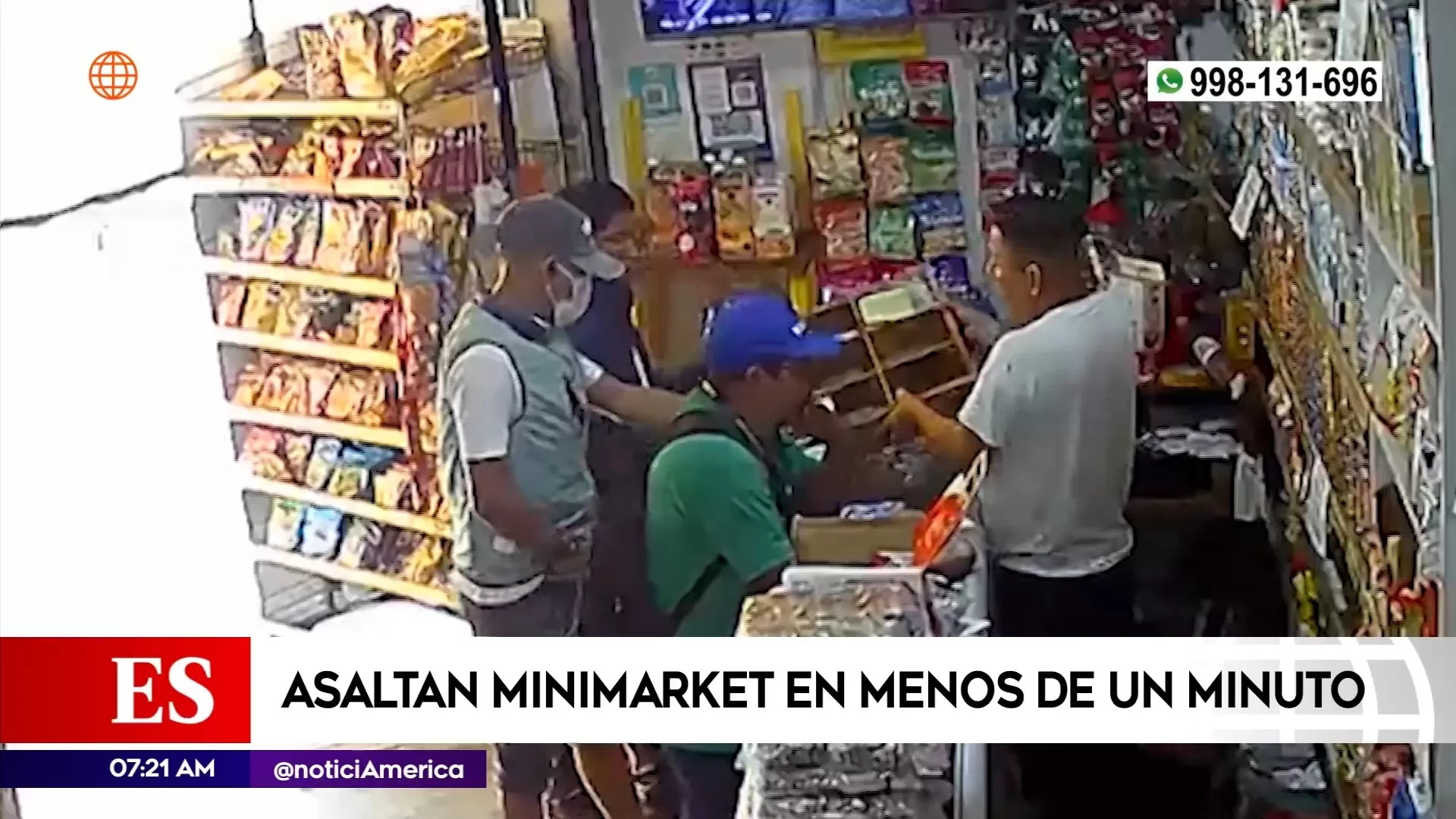 Comerciante entregó ganancias | Imagen: América Noticias