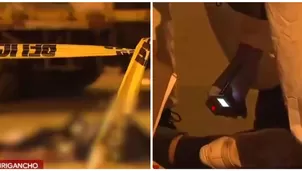 SJL: Asesinan a hombre a balazos tras bajarlo de una camioneta/ América Noticias