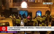 SJL: caen vendedores de droga y requisitoriados en operativo - Noticias de plaza-san-miguel