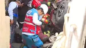 Accidente en San Juan de Lurigancho.