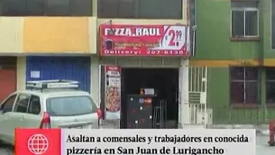 Se sospecha que ladrones serían los mismos que hace menos de un mes asaltaron la tienda.