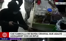 SJL: Delincuentes usan rifle para intentar robar minimarket - Noticias de minimarket