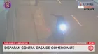SJL: Extorsionadores disparan contra casa de comerciante