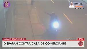SJL: Extorsionadores disparan contra comerciante. Foto y video: AN