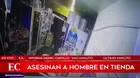 SJL: Hombre fue asesinado en una tienda