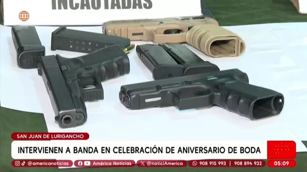 Intervienen fiesta por aniversario de boda en San Juan de Lurigancho. Foto: América Noticias Intervienen fiesta por aniversario de boda en San Juan de Lurigancho. Foto: América Noticias