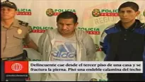 Detienen a banda de robacasas en SJL. Am&eacute;rica Noticias.