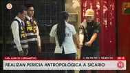 SJL: Pericia antropológica a presunto sicario de empresario