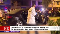 Los sujetos atacaron a balazos a los cinco ocupantes de la unidad. América Noticias