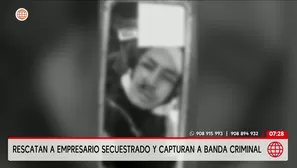 PNP rescata a empresario torturado y captura a 10 extranjeros. Foto y video: AN