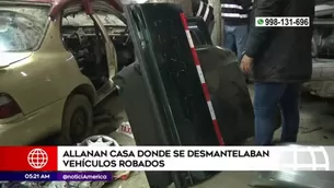 Se recuperó una camioneta de la Municipalidad de Churín.