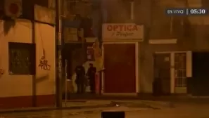 La granada fue detonada hoy en horas de la mañana. Foto: captura de video