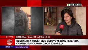 Mujer reveló que el sujeto solo la alimentaba una vez al día.