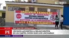 SJL: Vecinos advierten a delincuentes que serán linchados