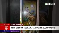 Ladrones realizaban ritual antes de asaltar negocios de Lima Sur.