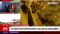 Ocurrió en San Juan de Miraflores. Foto: América TV