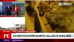 Ocurrió en San Juan de Miraflores. Foto: América TV