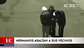 El 30 de junio, los hermanos arrastraron a una mujer en un paradero de la avenida Defensores de Lima