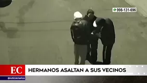 El 30 de junio, los hermanos arrastraron a una mujer en un paradero de la avenida Defensores de Lima