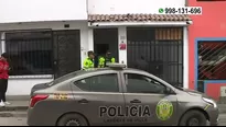 La policía de Laderas de Villa llegó al lugar para recoger pruebas y dilucidar lo que pasó. / Video: América Noticias