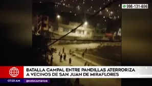 Ocurrió en SJM. Foto: América TV