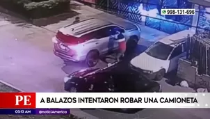 Cámara de vigilancia captó el frustrado robo.