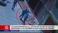 Asalto en San Martín de Porres.