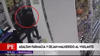 Cámaras de vigilancia captaron el robo en el negocio.