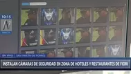 SMP: Instalan cámaras de seguridad en zona de hoteles en Fiori