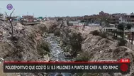SMP: Polideportivo corre riesgo de colapsar ante El Niño