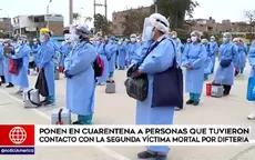 SMP: Inició el cerco epidemiológico y vacunación por casos de difteria - Noticias de difteria