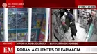 SMP: Roban a clientes dentro una farmacia