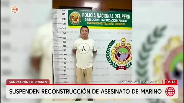 Autoridades suspenden diligencia de reconstrucción del asesinato de marino arrollado en San Martín de Porres/ América Noticias Autoridades suspenden diligencia de reconstrucción del asesinato de marino arrollado en San Martín de Porres/ América Noticias