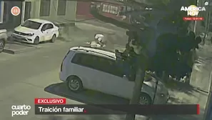 Cámaras de seguridad muestran cómo Eduardo Tipacti golpeó y robó a su tío en plena calle. La víctima quedó gravemente herida y murió horas después. Video: Cuarto Poder