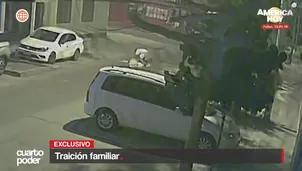 Cámaras de seguridad muestran cómo Eduardo Tipacti golpeó y robó a su tío en plena calle. La víctima quedó gravemente herida y murió horas después. Video: Cuarto Poder