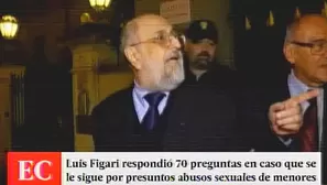 Figari respondió en total 70 preguntas y según la fiscal en todo momento mostro colaboración