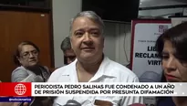 El Poder Judicial condenó al periodista Pedro Salinas. Foto: América Noticias