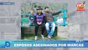 Pareja que había retirado dinero de un banco, fue asesinada por un delincuente / Fuente: Domingo al Día