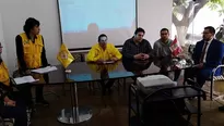 Imagen de la asamblea provincial de Solidaridad Nacional donde se eligió a Luis Castañeda Pardo como candidato a la alcaldía de Lima. Ni él ni su padre estuvieron presentes. Foto: Solidaridad Nacional